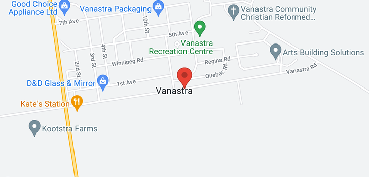 map of 40201 Vanastra Road 11 .